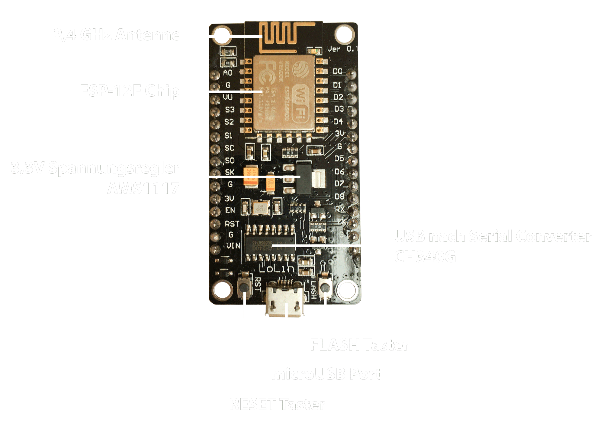 Nodemcu v3 схема